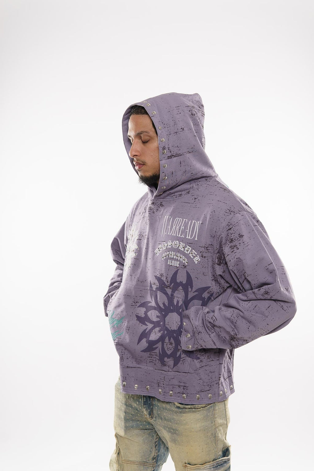 Warready pull over hoodie