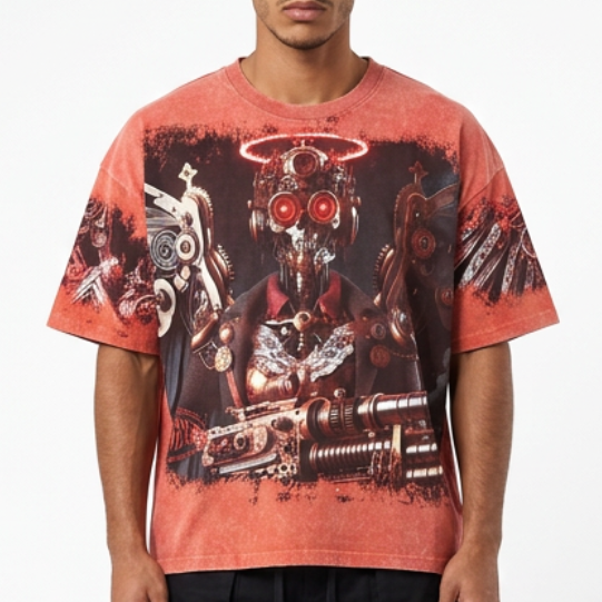 Cyborg angel tshirt