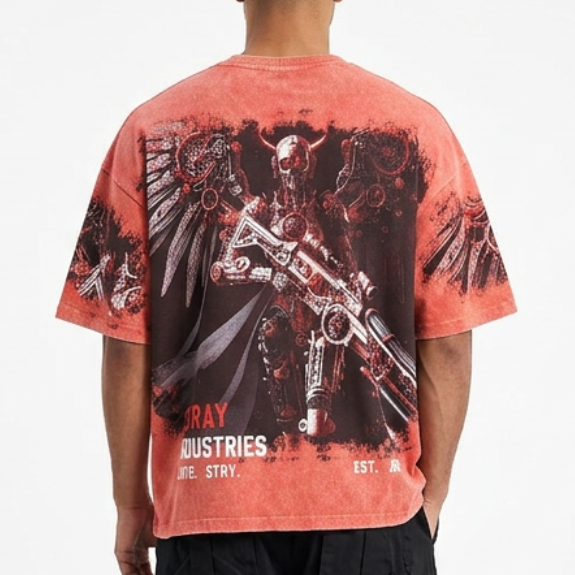 Cyborg angel tshirt