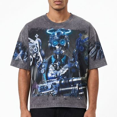 Cyborg angel tshirt