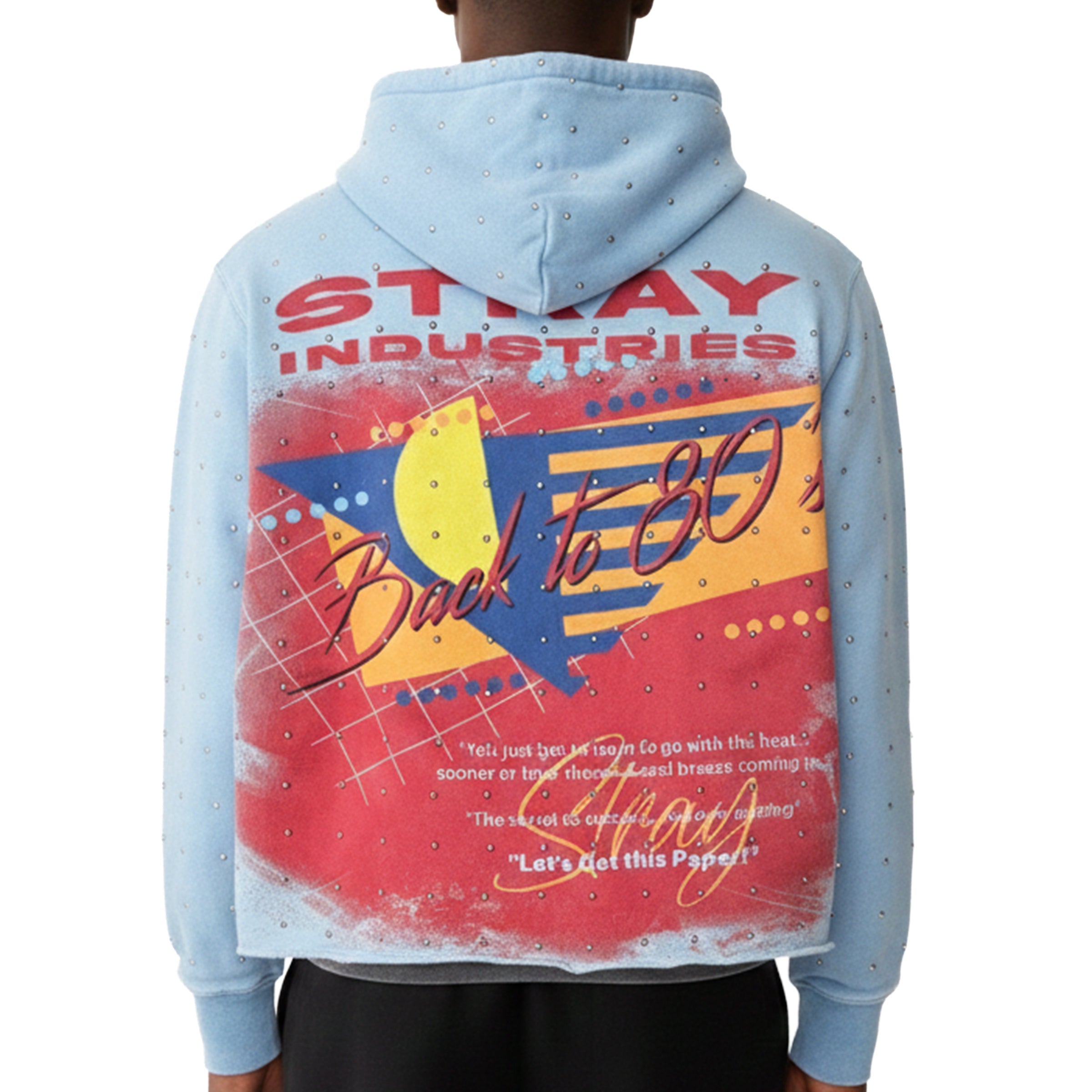 Back to 80's hoodie