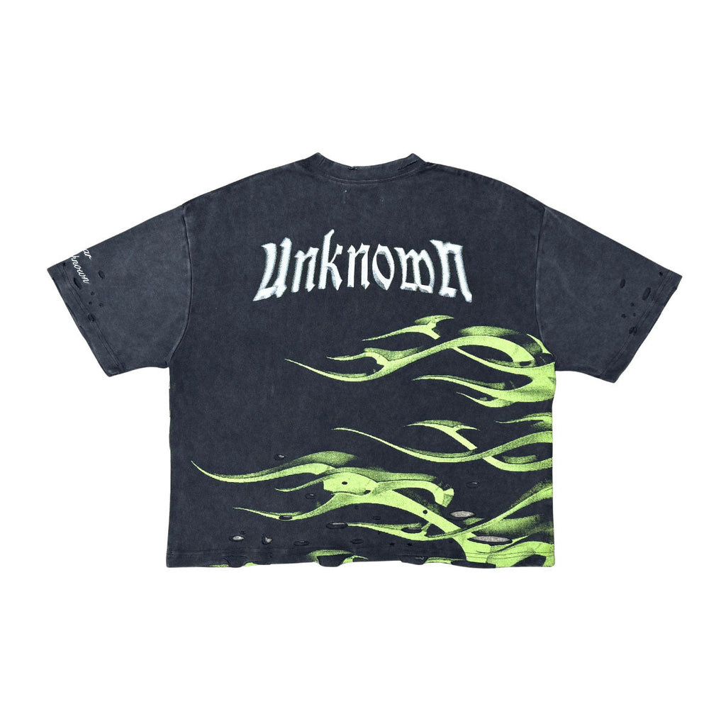 Metalic flames tee