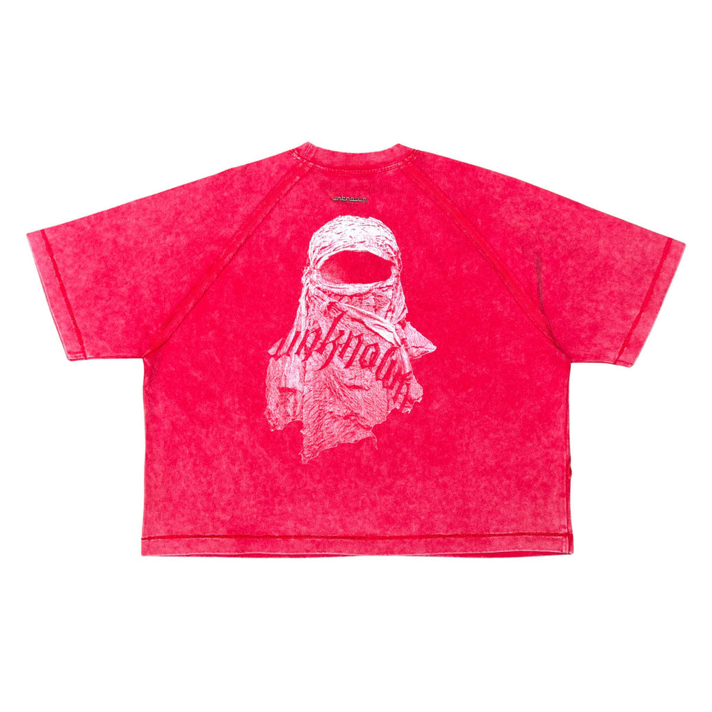 Masked washed tee