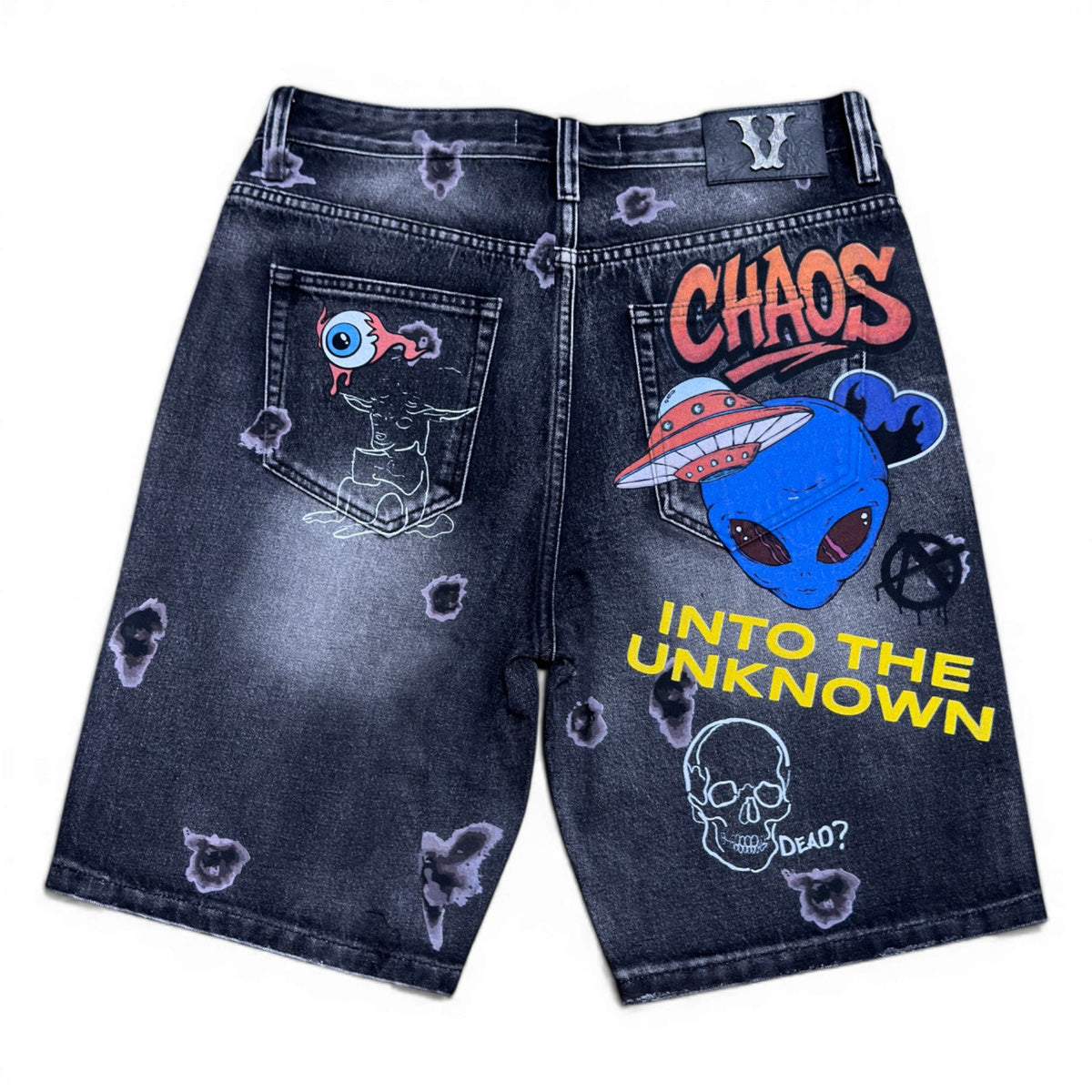 Cosmic misfit shorts