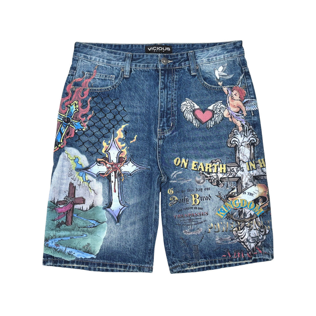 Kingdom come graphic shorts
