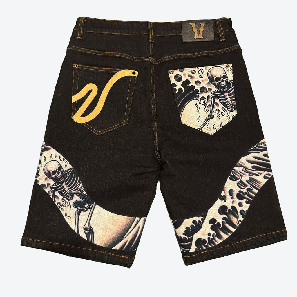 Skeleton surf jorts