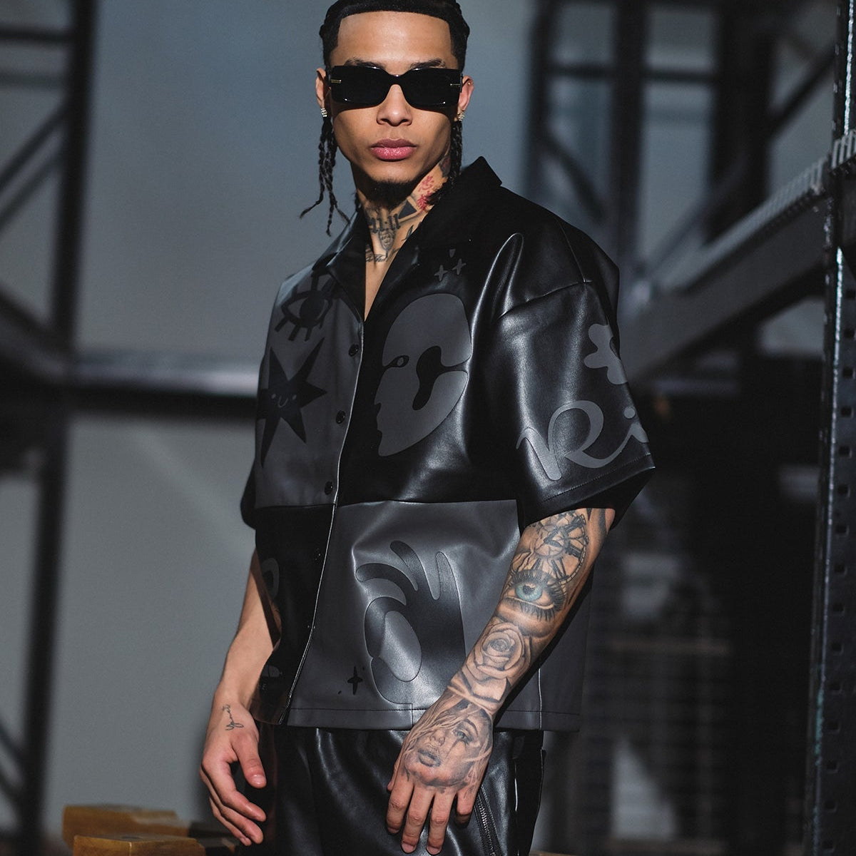 Tribal colorblock pant