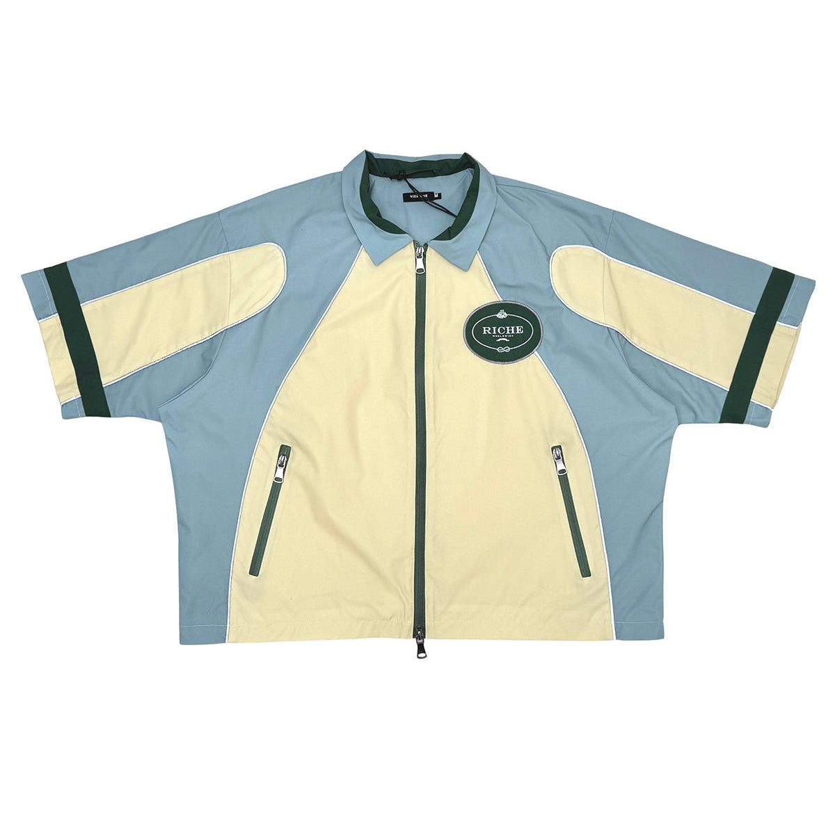 Nylon biker jacket set