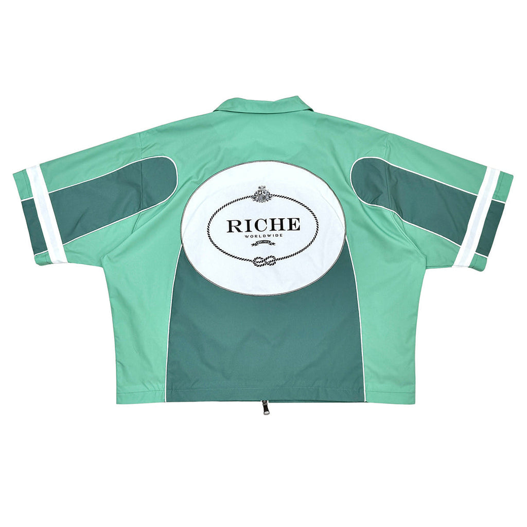 Nylon biker jacket set