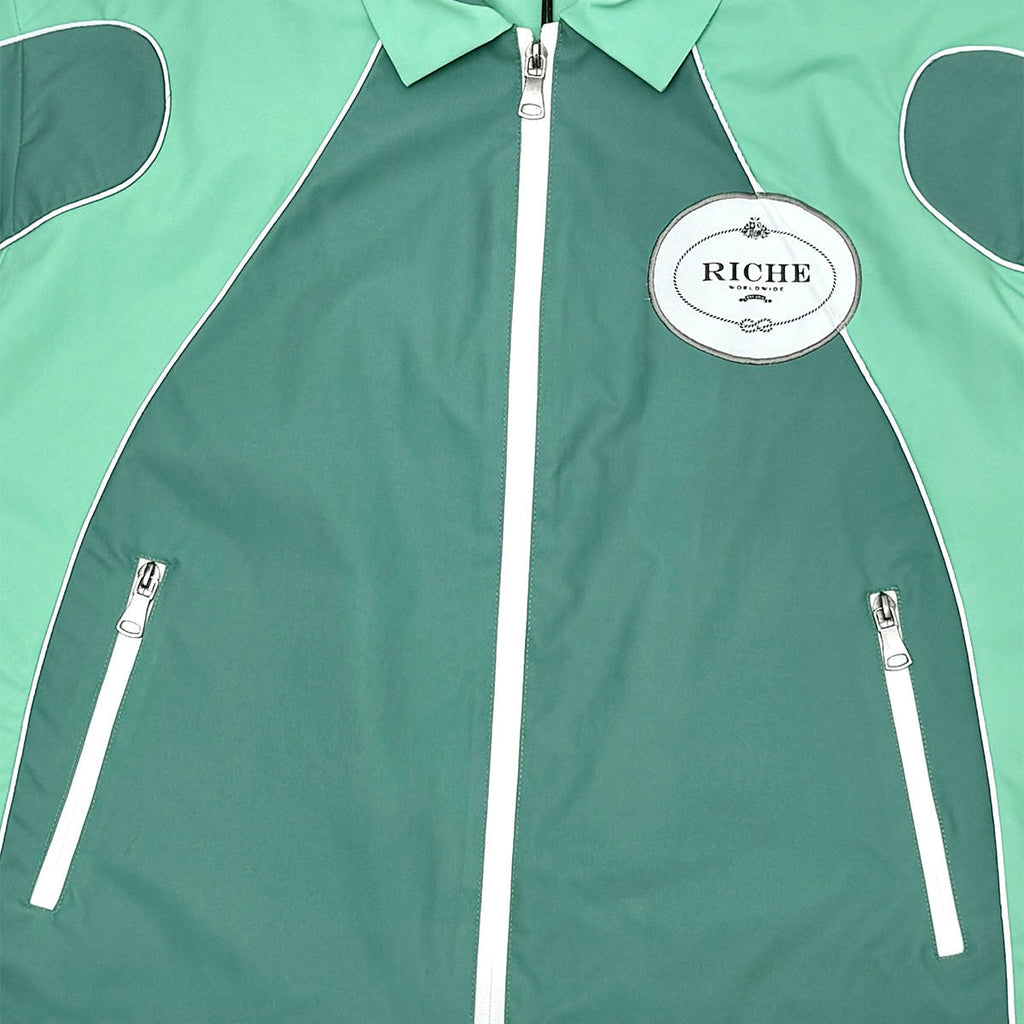 Nylon biker jacket set