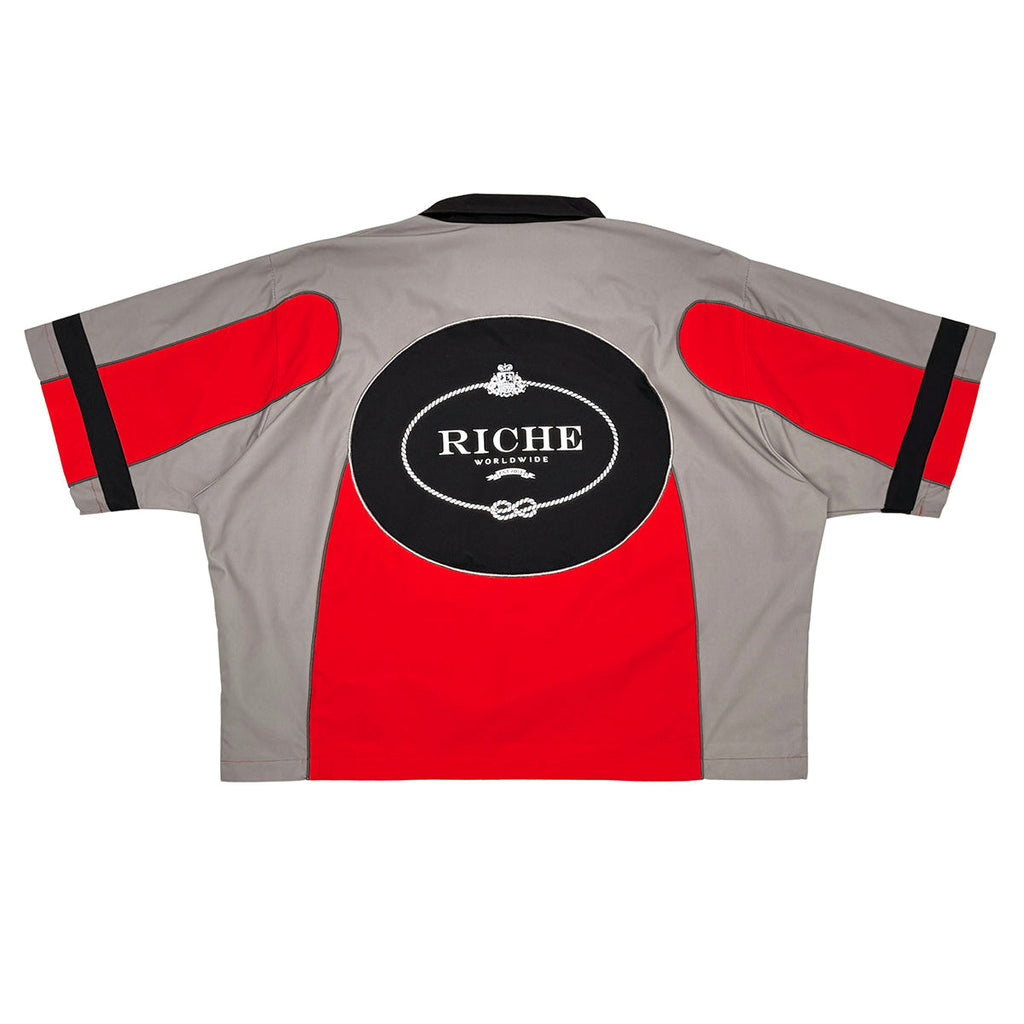 Nylon biker jacket set