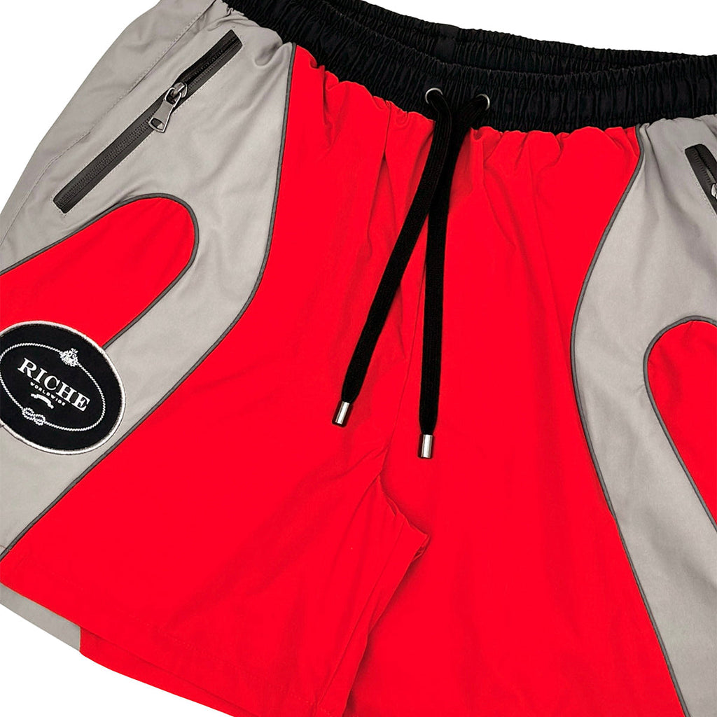 Nylon biker jacket set