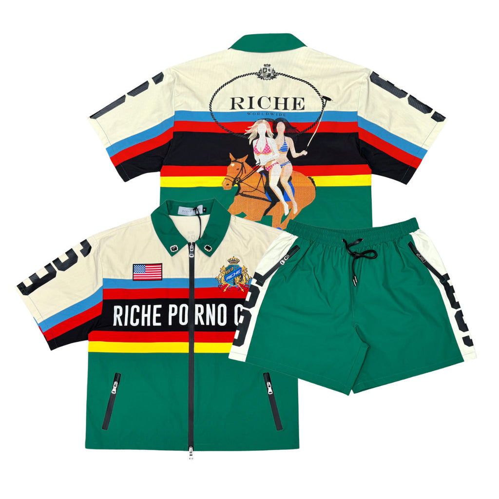 RPC ss jacket short set